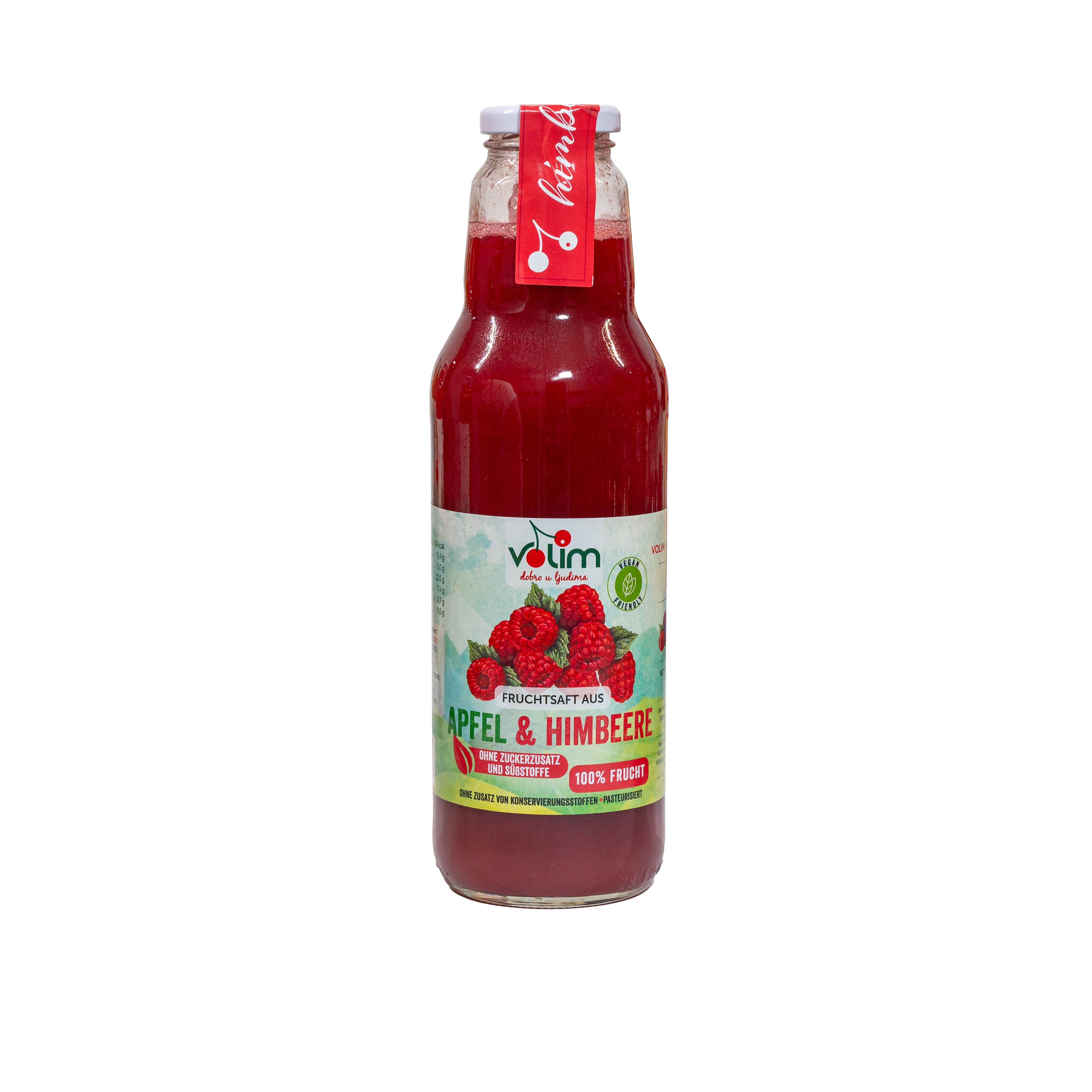Apfel und Himbeere Saft 750ml