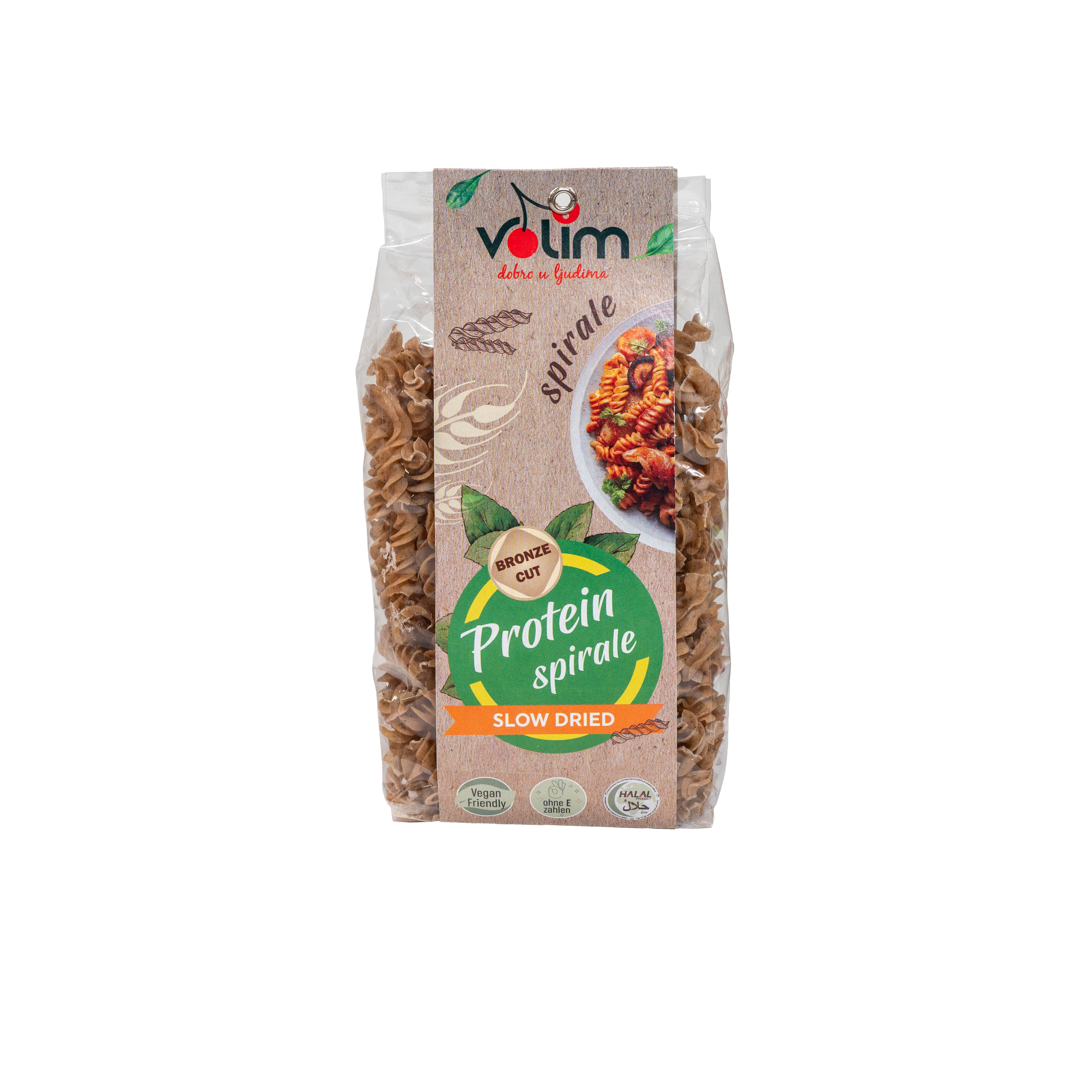 Pasta Spiralen Protein 250g