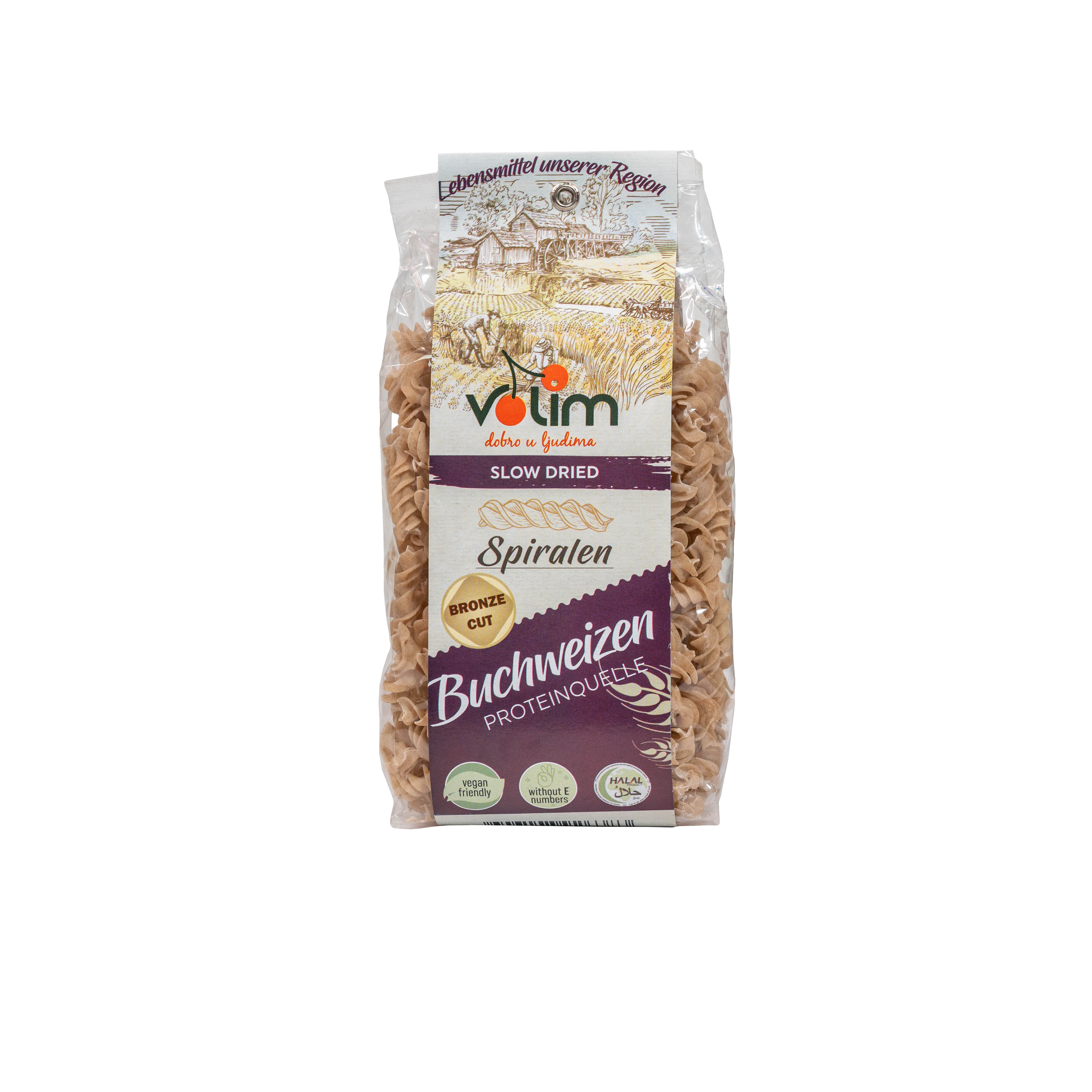 Pasta Spiralen Buchweizen 250g