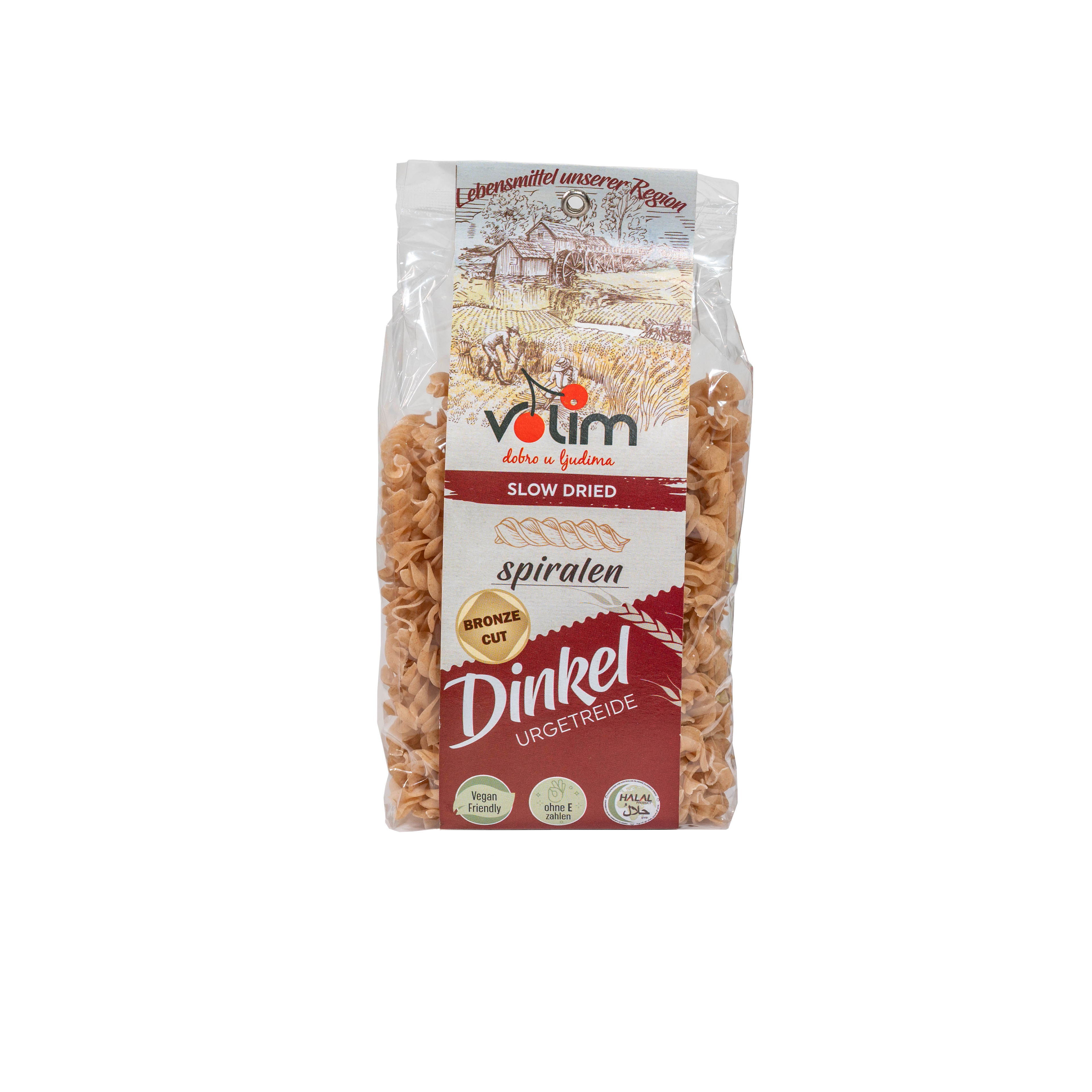 Pasta Spiralen Dinkel 250g