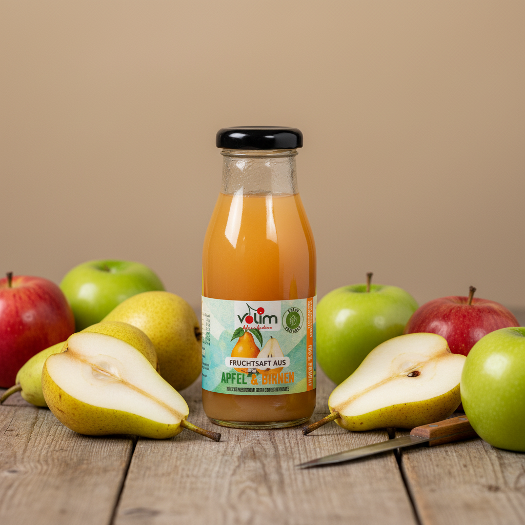 Birne und Apfel Saft 200ml