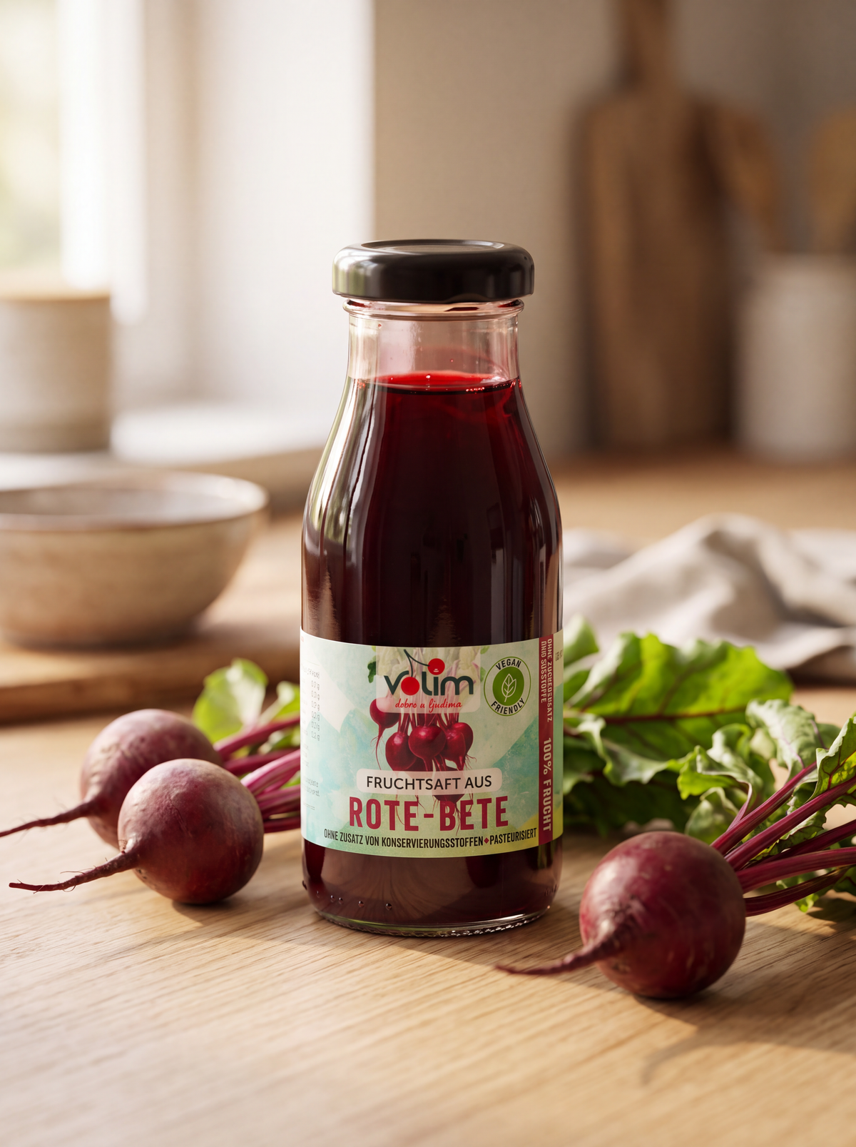 Rote Bete Saft 200 ml – 24-Tage-Vorrat